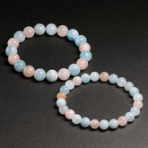 Bracelet Morganite | Lithothérapie Stéphanie